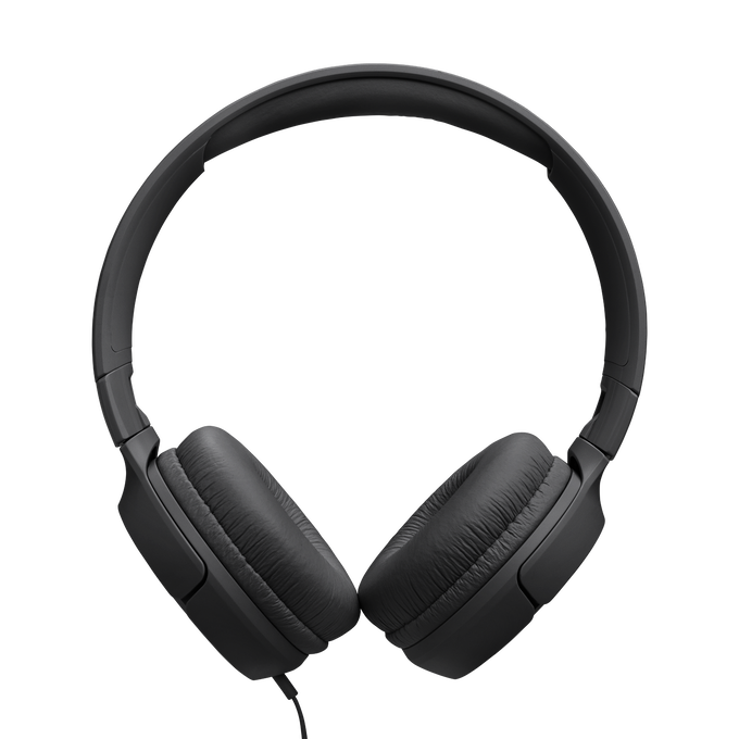 JBL Tune 520C USB-C - Black - Hi-Res wired on-ear headphones - Left image number null